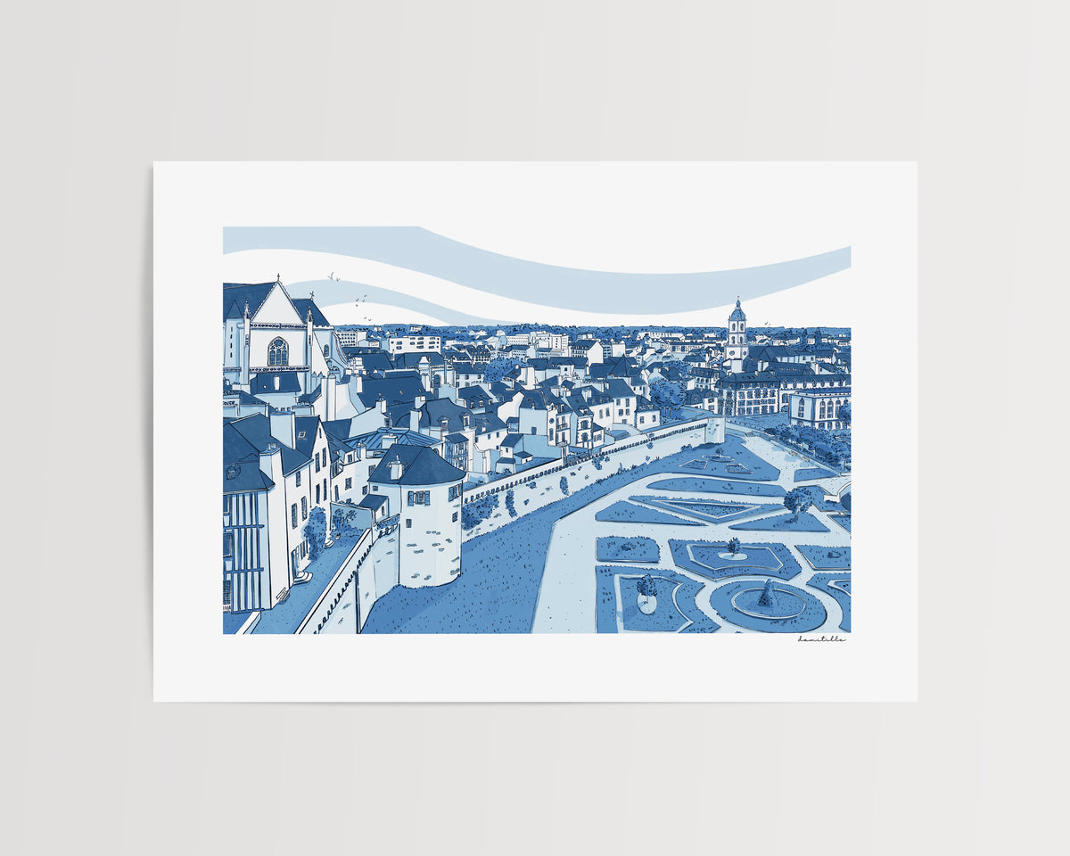 Jardin des remparts, Vannes