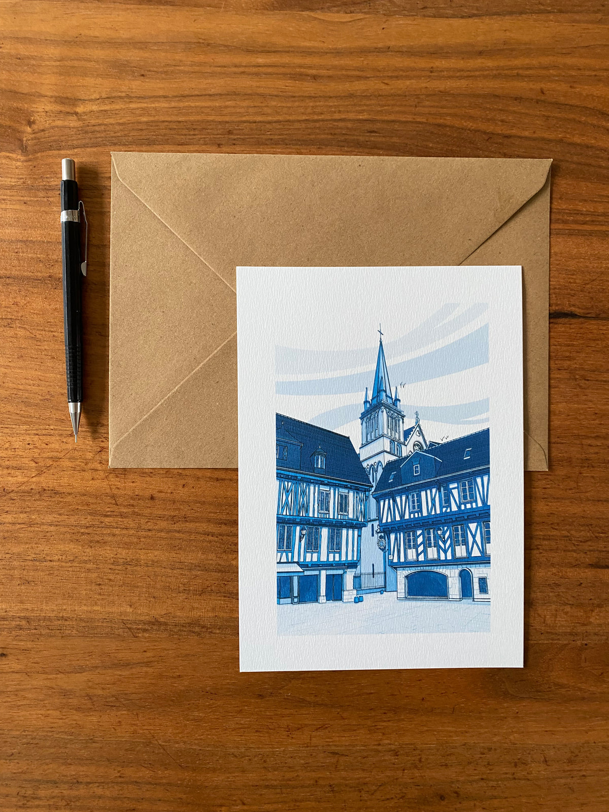 Carte postale cathédrale